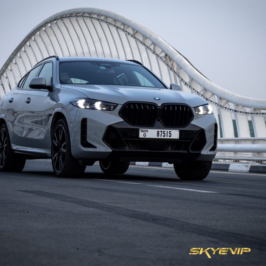 BMW X6 with Driver in Dubai