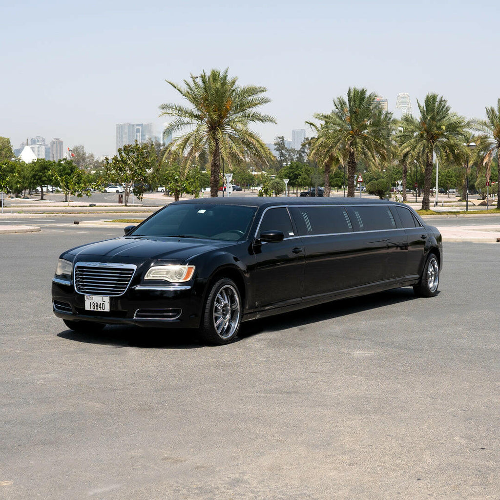 Chrysler Black Limo Rental