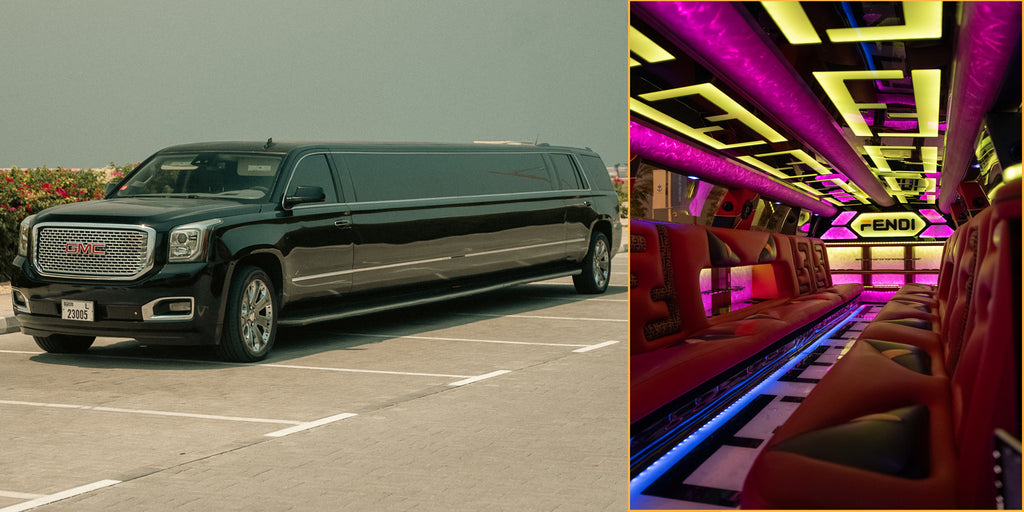 Stretch Limousine Rental in Dubai | Celebrate Events
