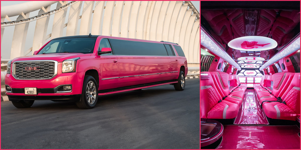 Gmc Vip Stretch Limousine Rental in Dubai | Celebrate Events
