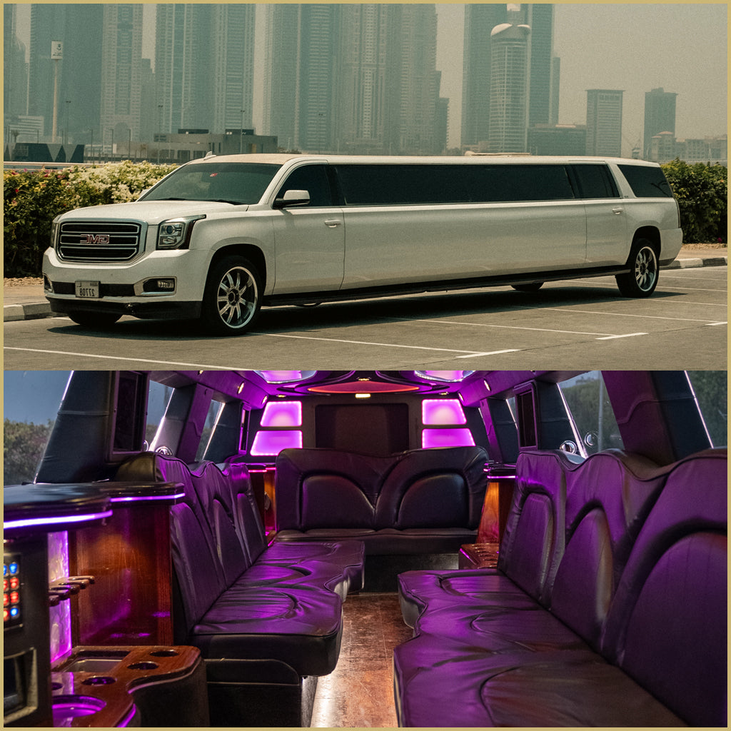 Vip Limo Stretch Limousine Rental in Dubai | Celebrate Events