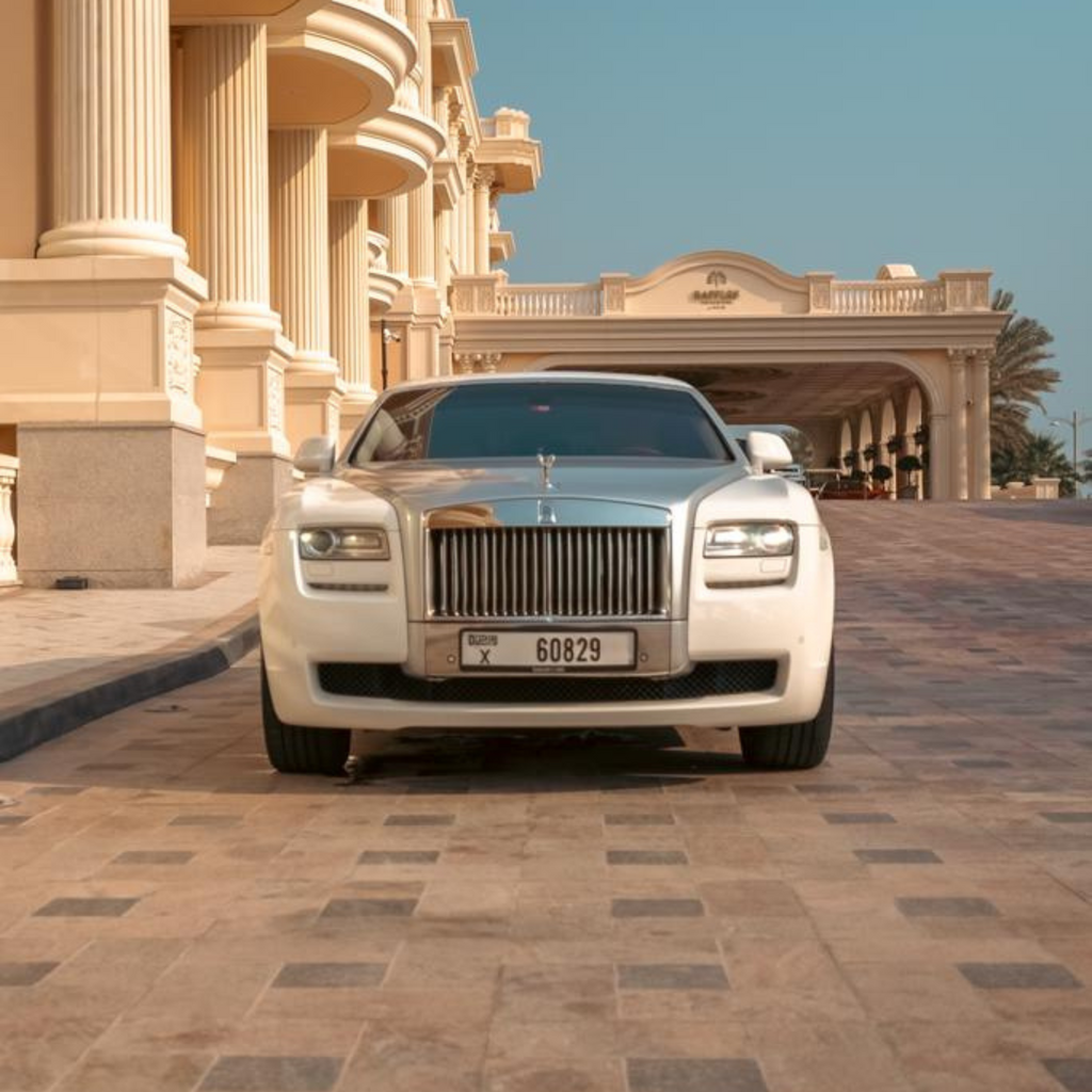 Hire Rolls Royce Ghost with chauffeur