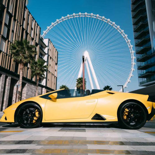 Lamborghini Huracan Evo Spider Rental Dubai