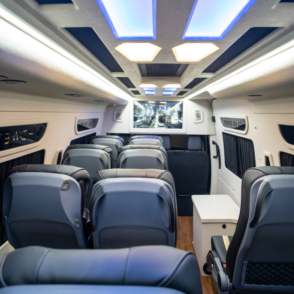 Maybach Sprinter 14-Seater Van Interior