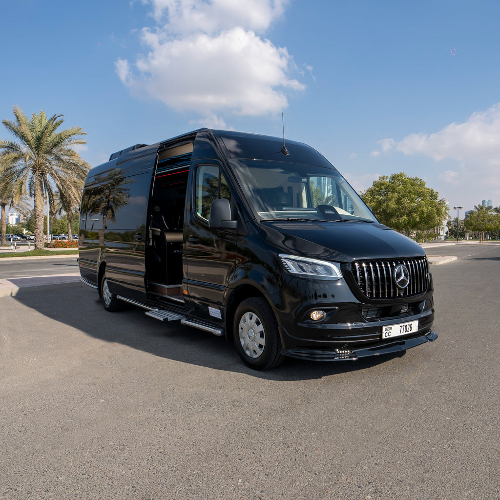 Maybach Sprinter 19-Seater Van Front View