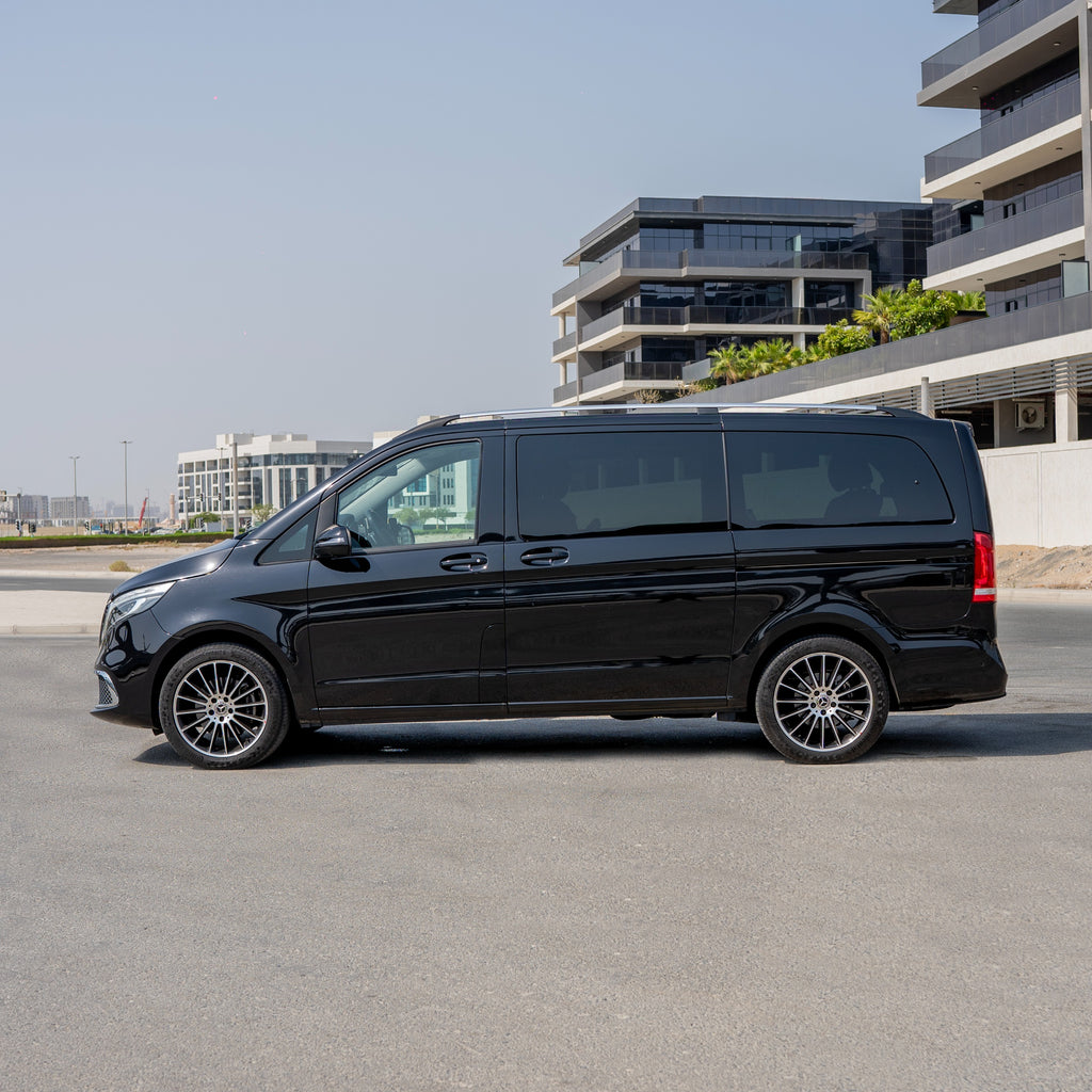 Mercedes V250 5 Seater Side View