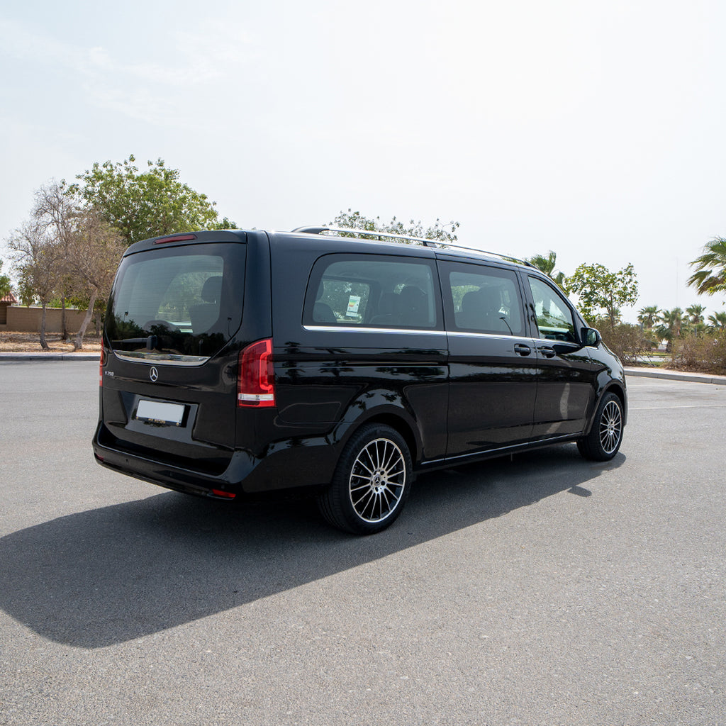Mercedes V250 van in Dubai for Skye VIP Limousine rental