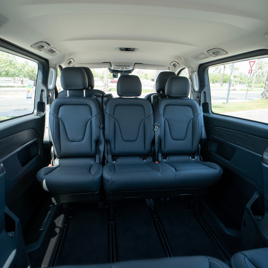 Mercedes V300 Rental Dubai Seat