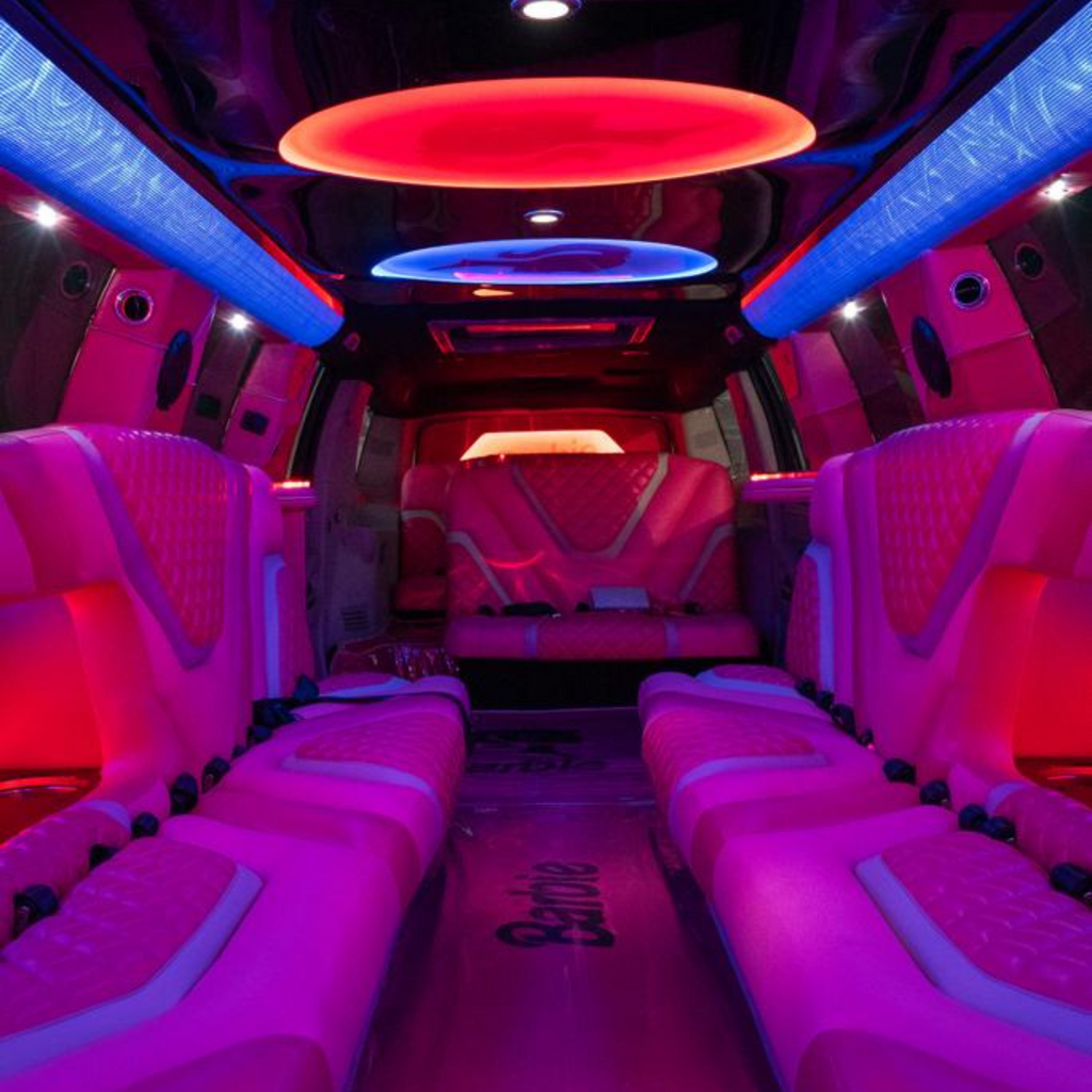 Pink Stretch Limousine Dubai