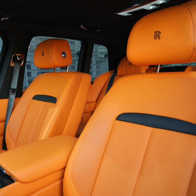 Rolls Royce Cullinan Blue Seat