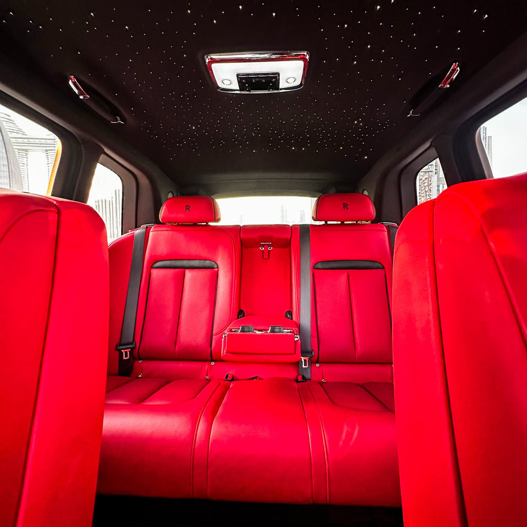 Rolls Royce Cullinan White Interior