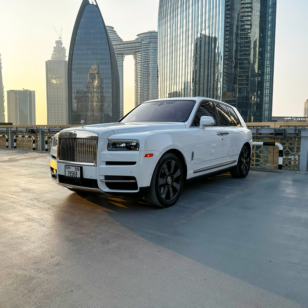 Rolls Royce Cullinan White Rental Dubai