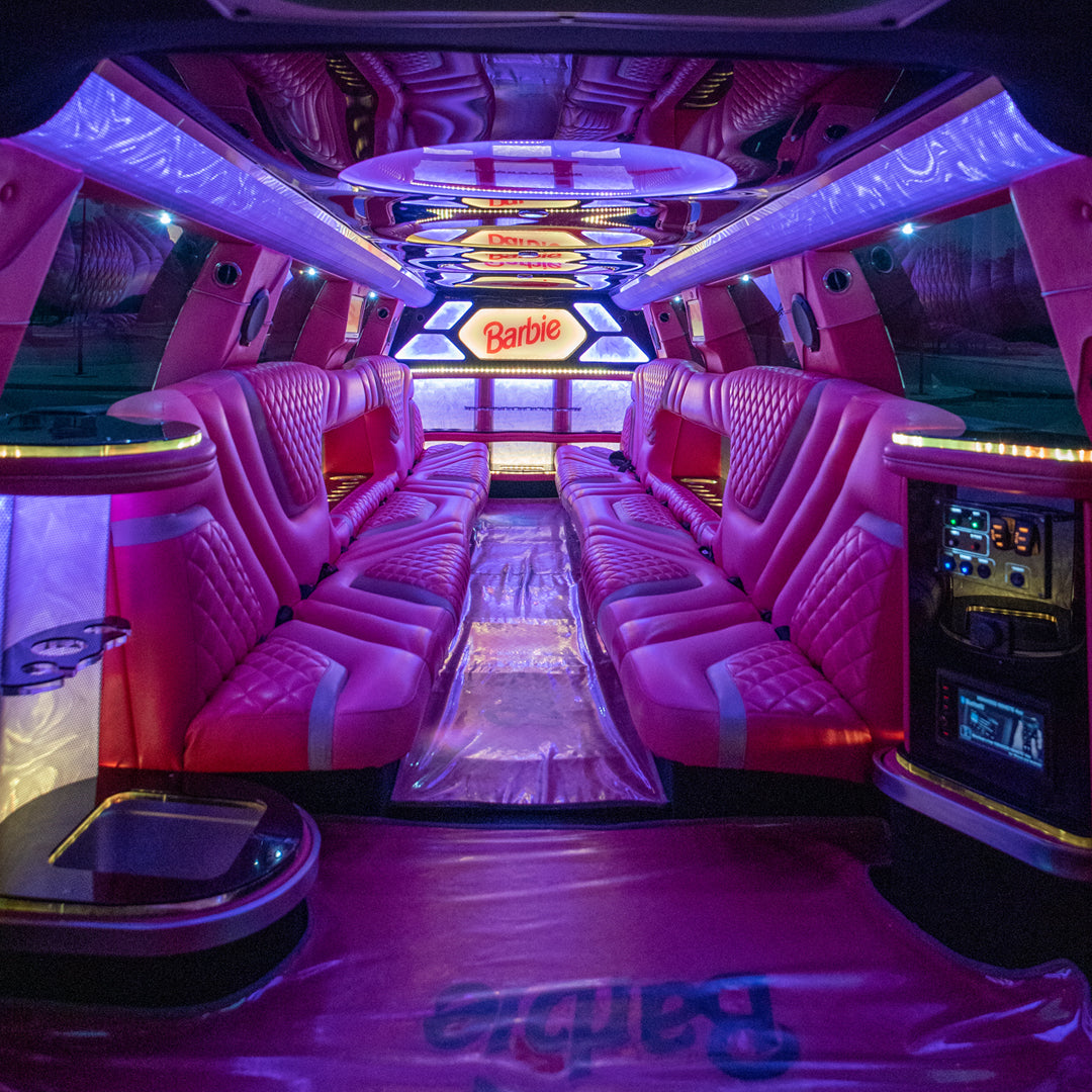 Vip Limo Pink Limo Hire Dubai | Skye VIP Limo